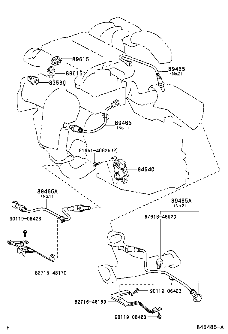 82730-48331 BLOCK ASSY, INSTRUMENT PANEL JUNCTION product image