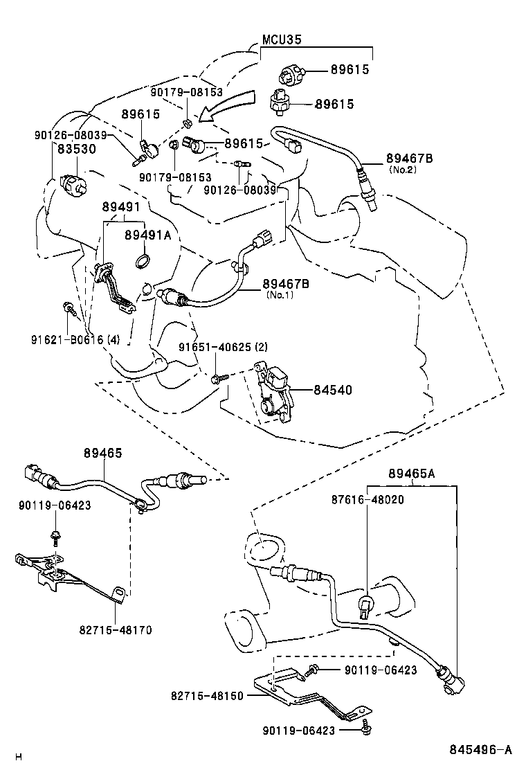 82730-48253 BLOCK ASSY, INSTRUMENT PANEL JUNCTION product image