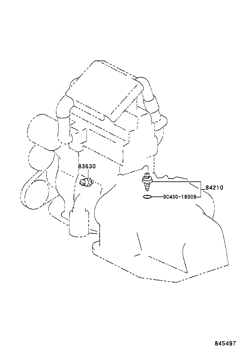 82666-0D010 HOLDER, CONNECTOR product image