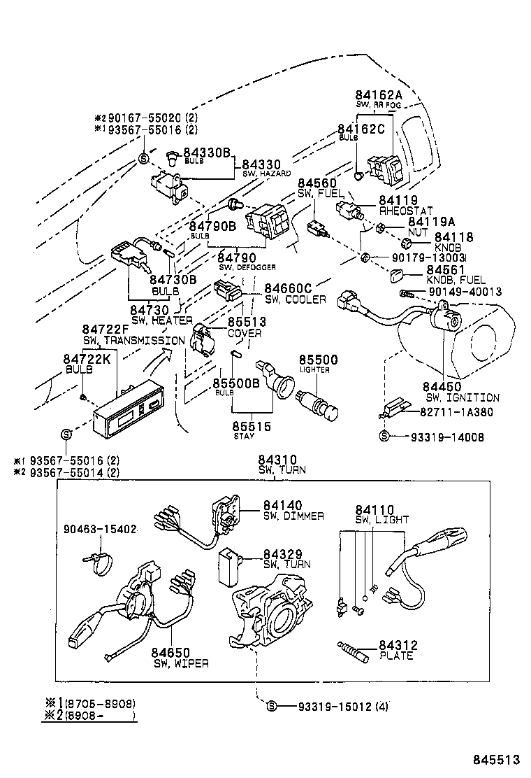 89466-12010 GASKET, OXYGEN SENSOR product image