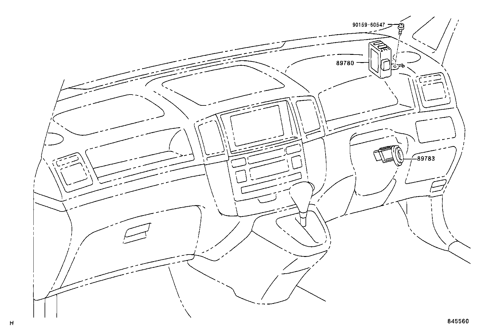89780-13030 COMPUTER ASSY, TRANSPONDER KEY product image