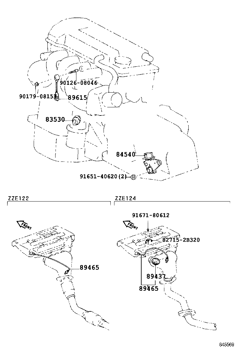 82641-13030 RELAY, INTEGRATION W/DOOR CONTROL product image