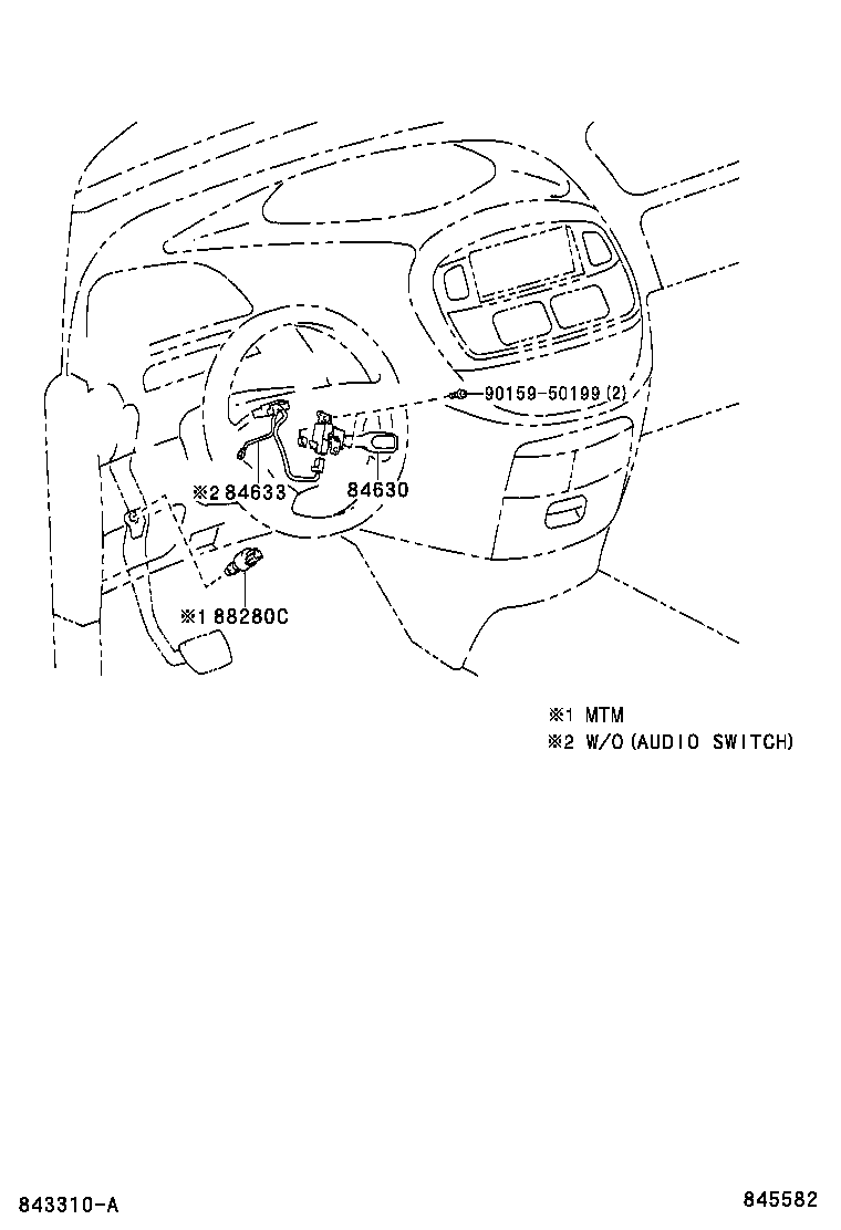 88002-28110 CRUISE CONTROL(AUTO DRIVE) SET product image