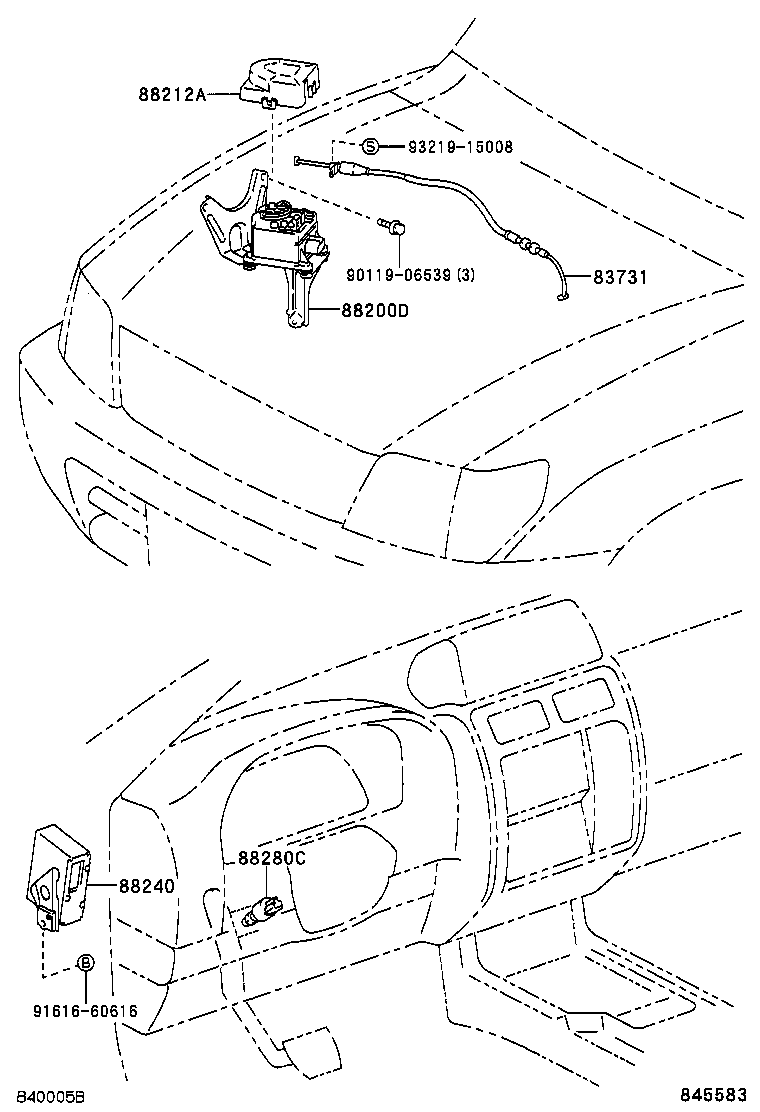 83731-60030 CABLE, CRUISE CONTROL product image