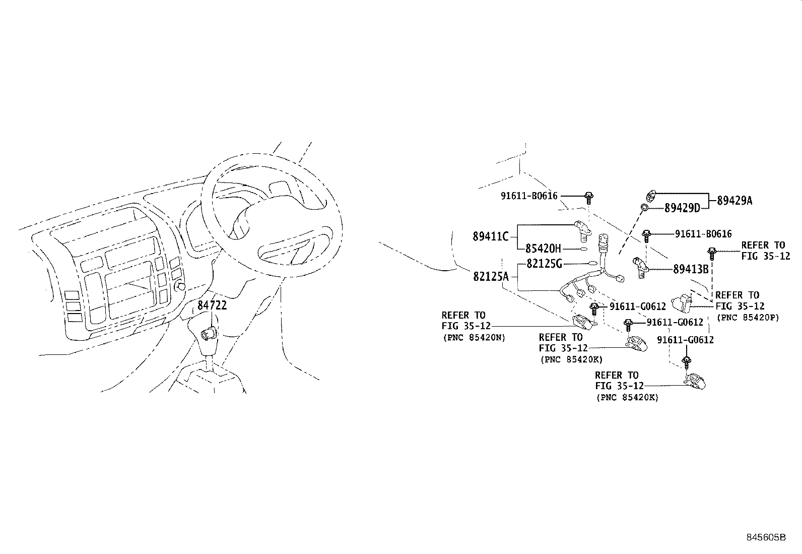 82125-37080 WIRE, TRANSMISSION product image