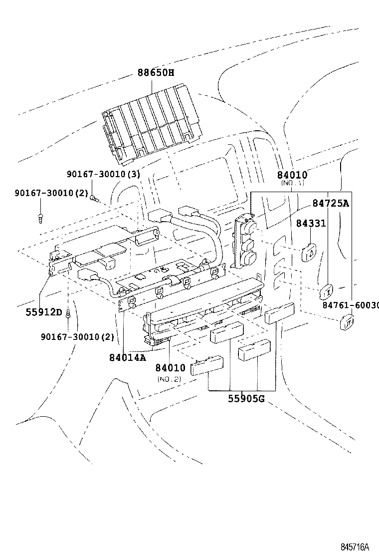 55905-60280 KNOB SUB-ASSY, CONTROL product image