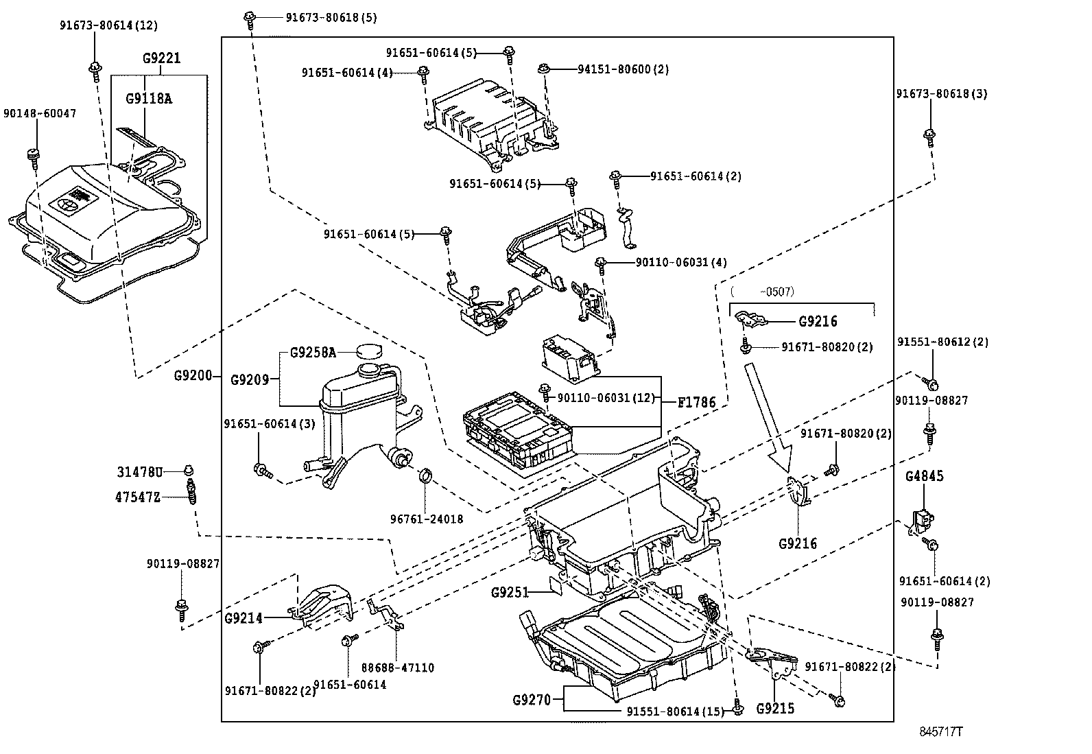 G9258-47011 CAP, INVERTER RESERVE TANK product image