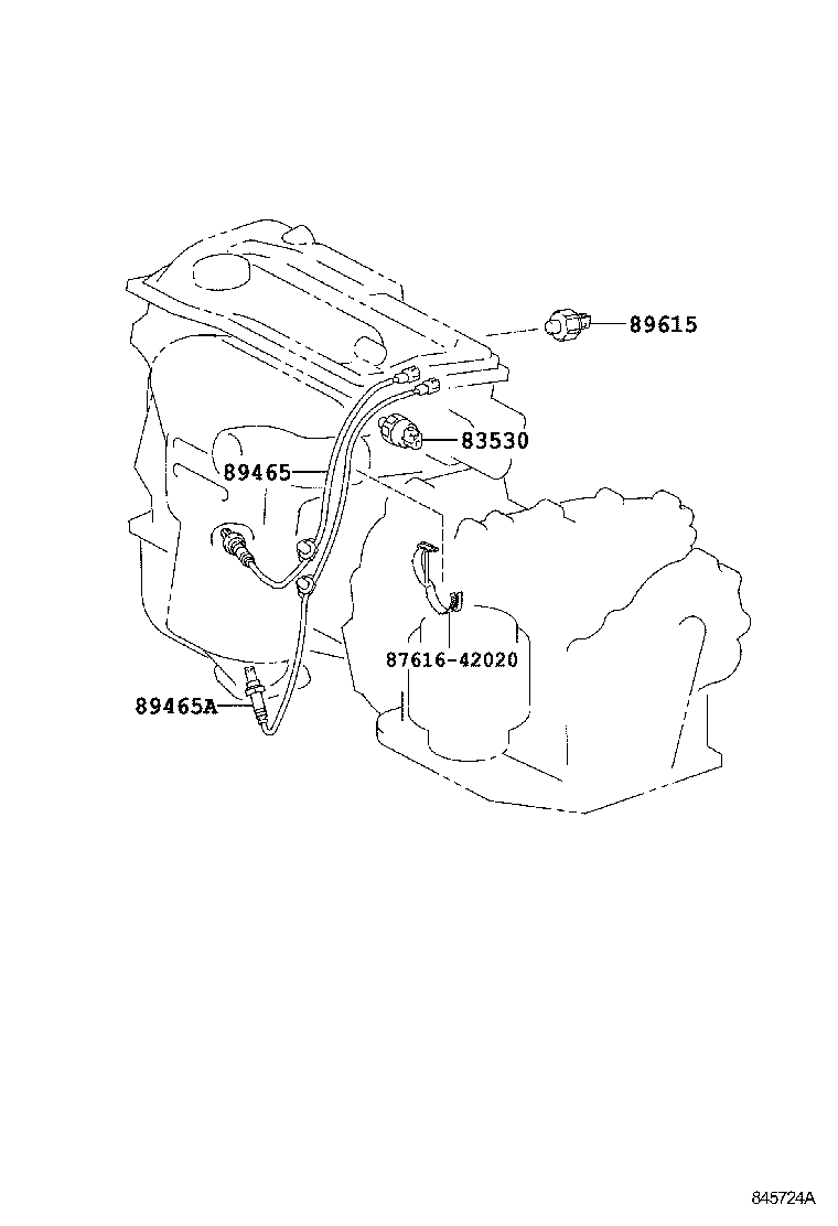 82622-58010 COVER, FUSIBLE LINK, UPPER product image