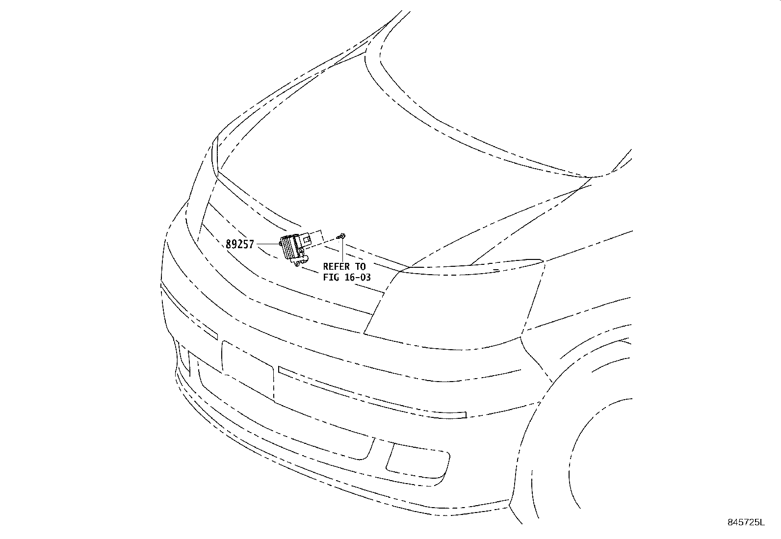 82622-58010 COVER, FUSIBLE LINK, UPPER product image