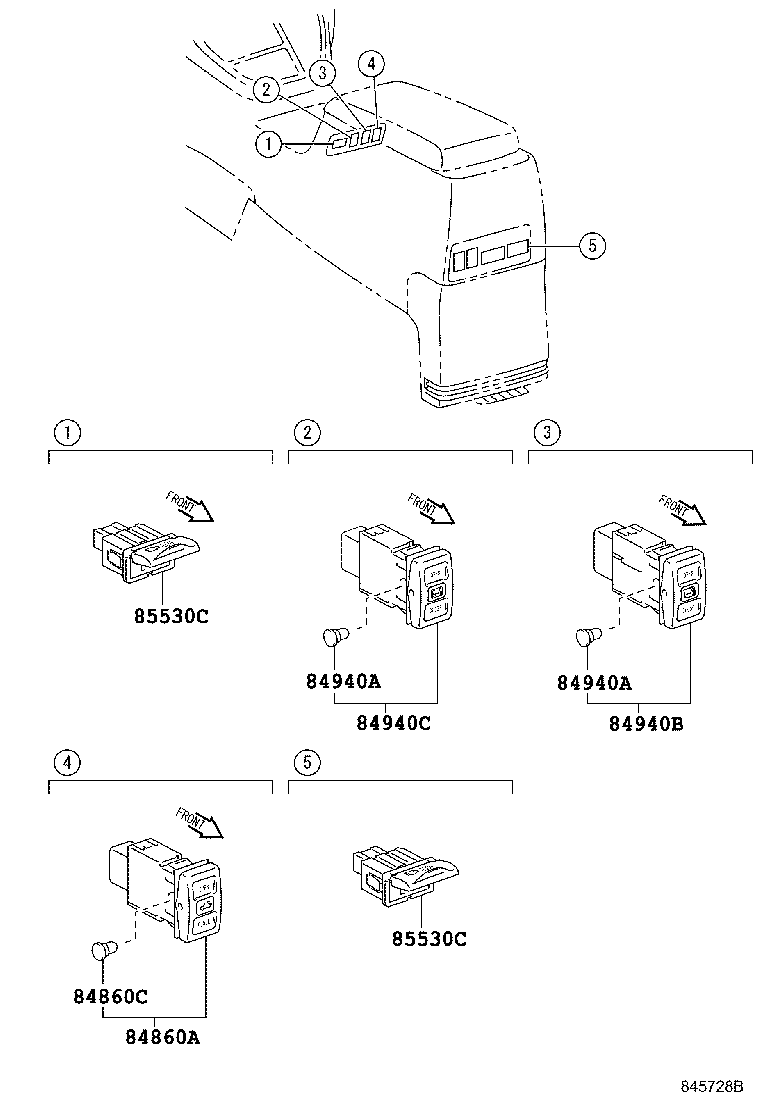 82622-58010 COVER, FUSIBLE LINK, UPPER product image