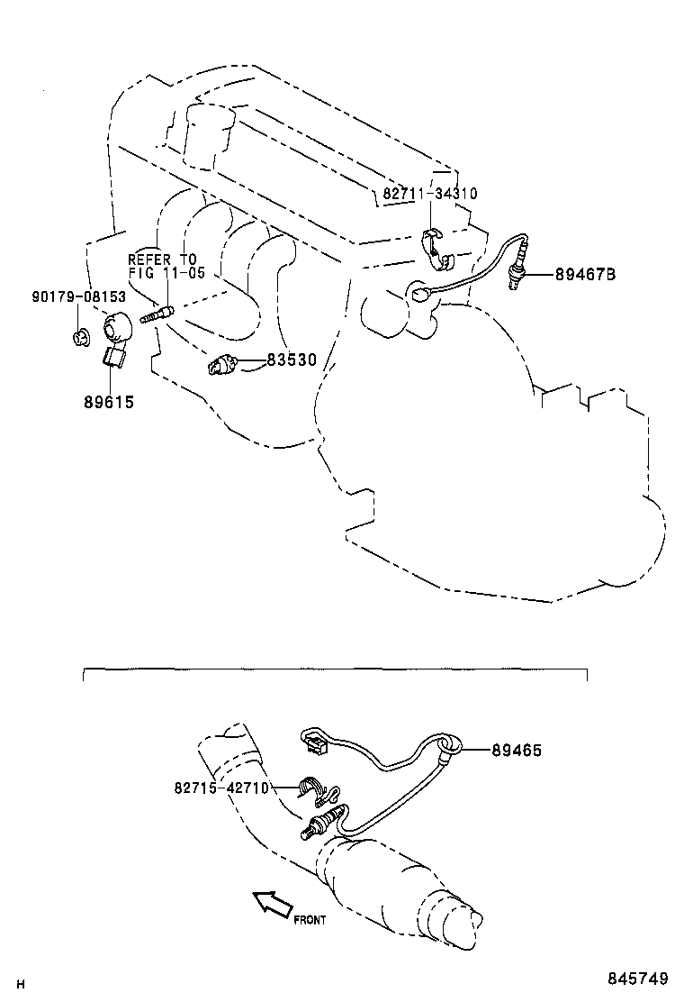 84140-53100 SWITCH ASSY, HEADLAMP DIMMER product image