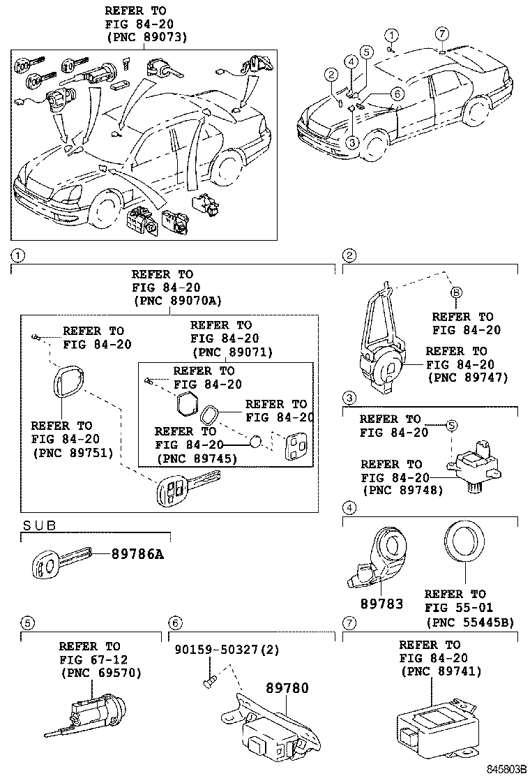 89730-50102 COMPUTER ASSY, THEFT WARNING product image