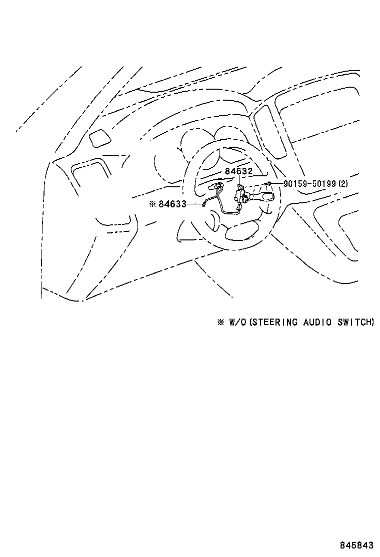 88200-48030 ACTUATOR ASSY, CRUISE CONTROL product image