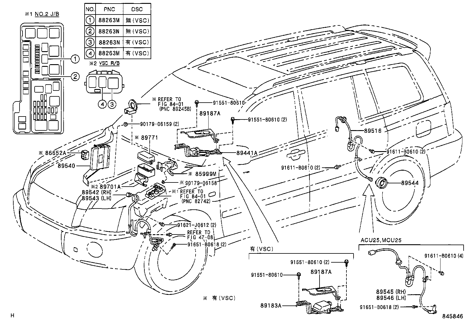 89540-48160 COMPUTER ASSY, SKID CONTROL product image