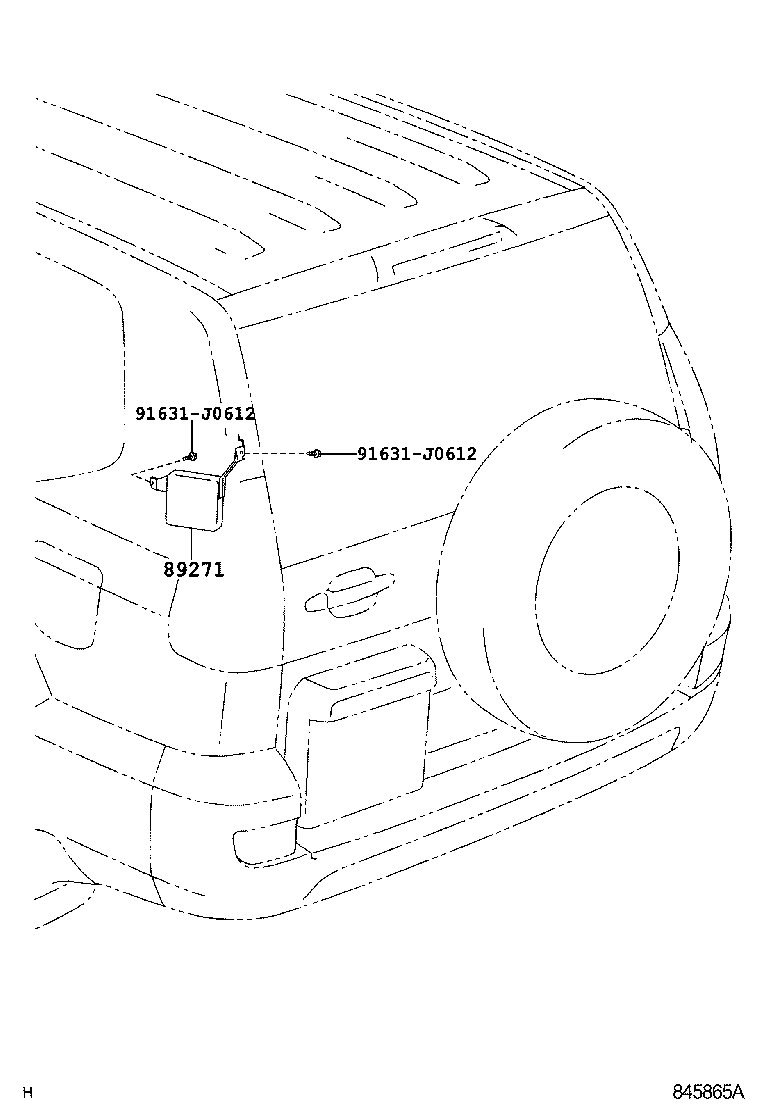 89271-60011 COMPUTER, HEIGHT CONTROL product image