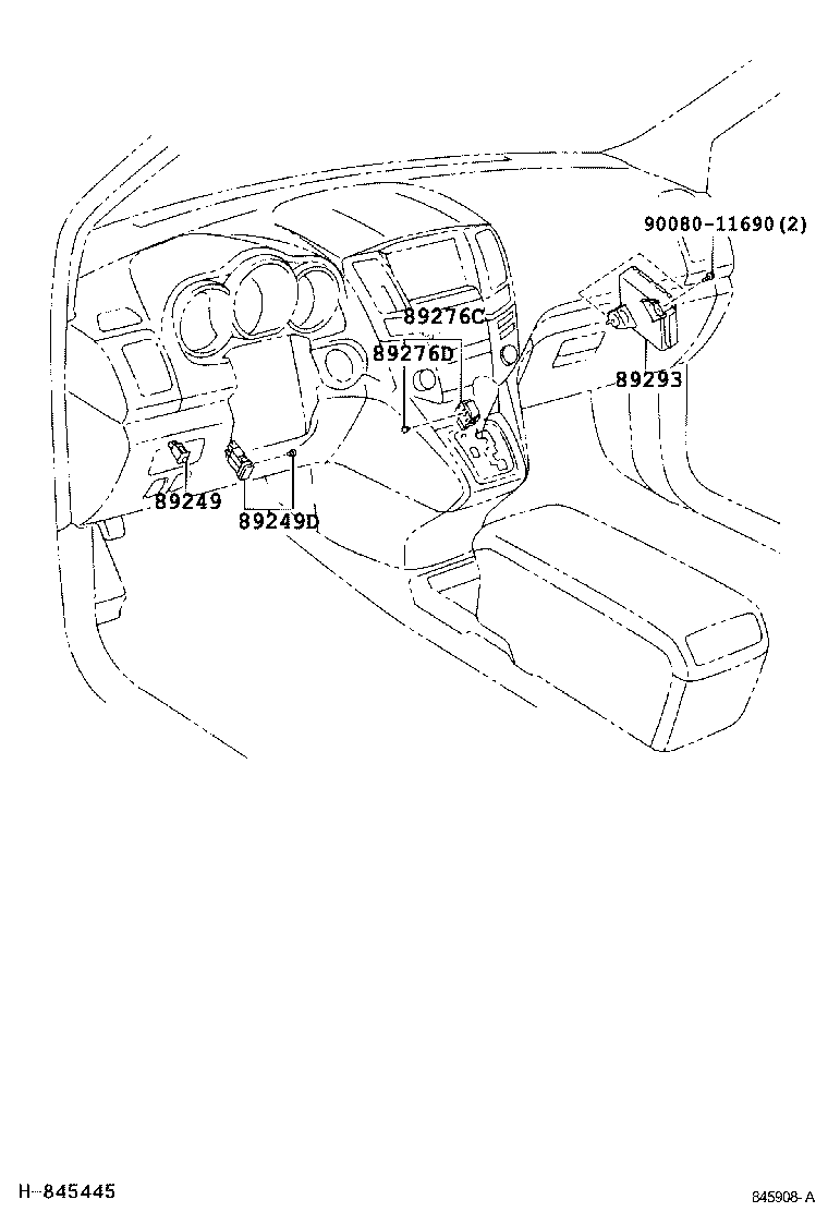 Thumbnail 2 for 89249-0E010