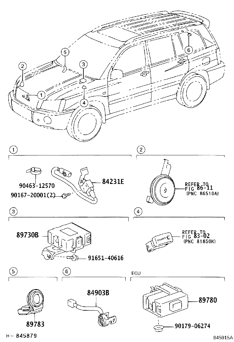 89780-48030 COMPUTER ASSY, TRANSPONDER KEY product image
