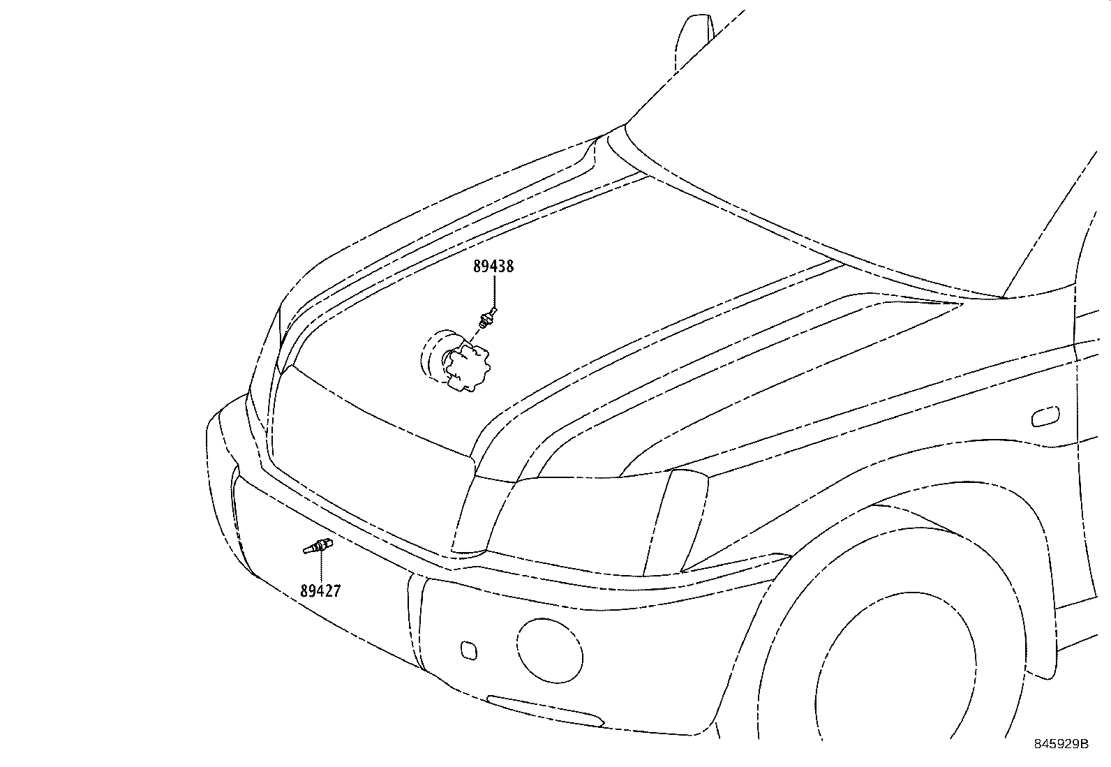 82730-48060 BLOCK ASSY, INSTRUMENT PANEL JUNCTION product image