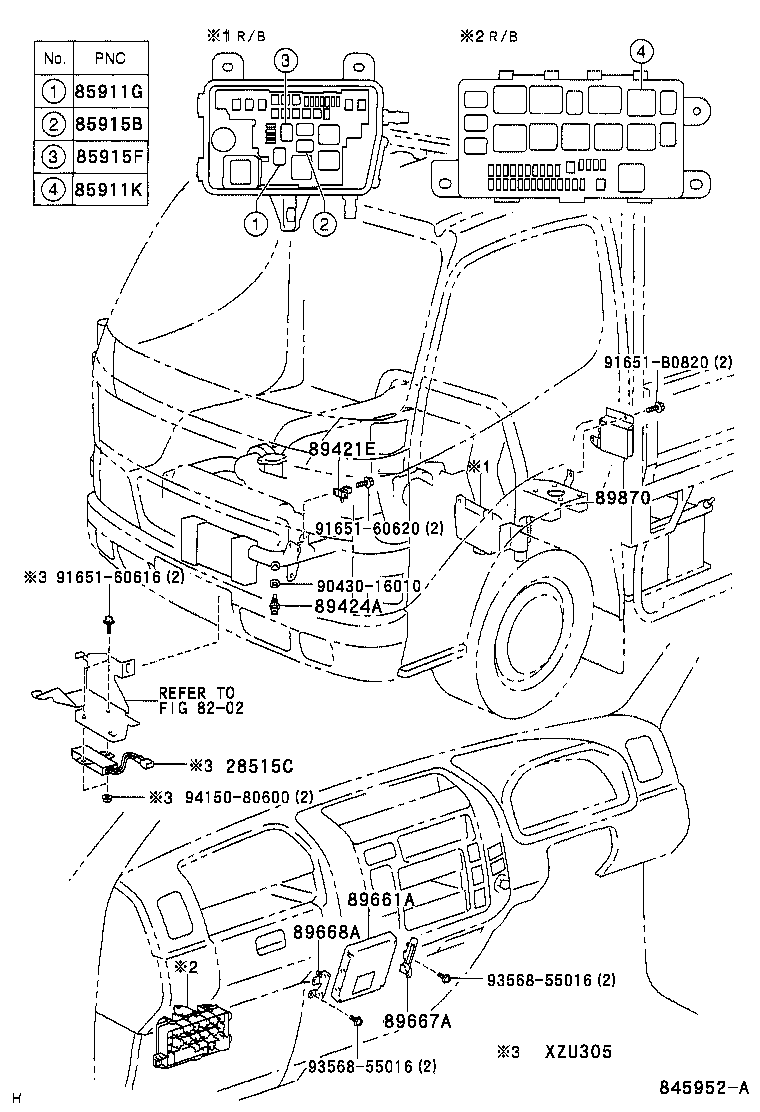 89661-37451 COMPUTER, ENGINE CONTROL product image