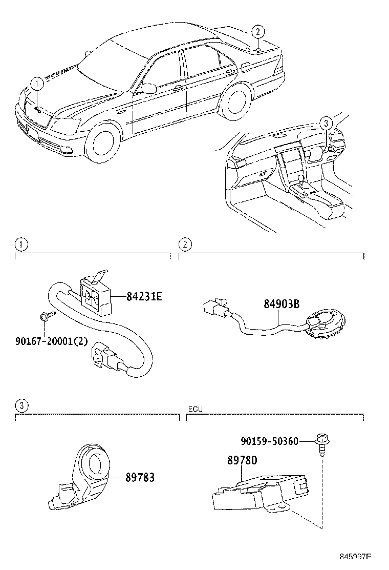 89780-30020 COMPUTER ASSY, TRANSPONDER KEY product image