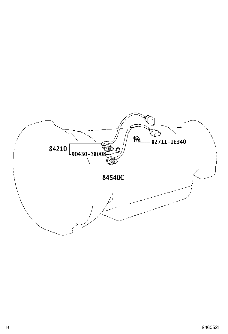 82662-37181 COVER, RELAY BLOCK, UPPER, NO.1 product image