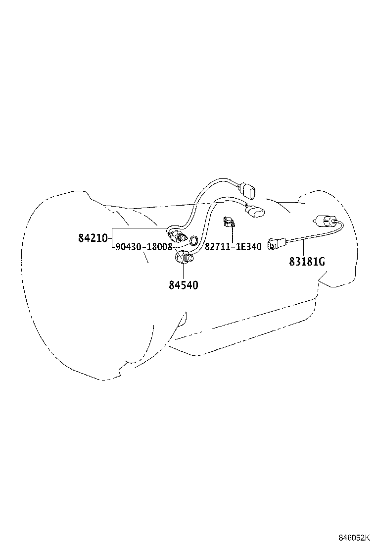 83320-80530 GAGE ASSY, FUEL SENDER product image