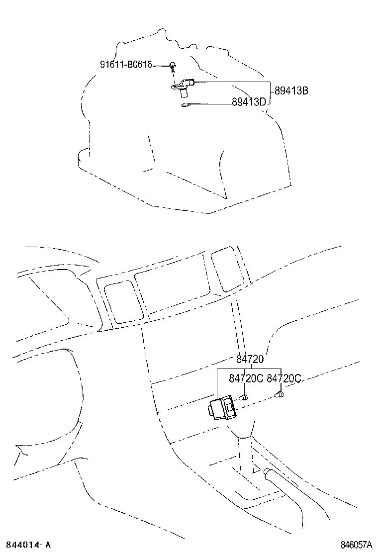 84720-12080 SWITCH ASSY, PATTERN SELECT product image