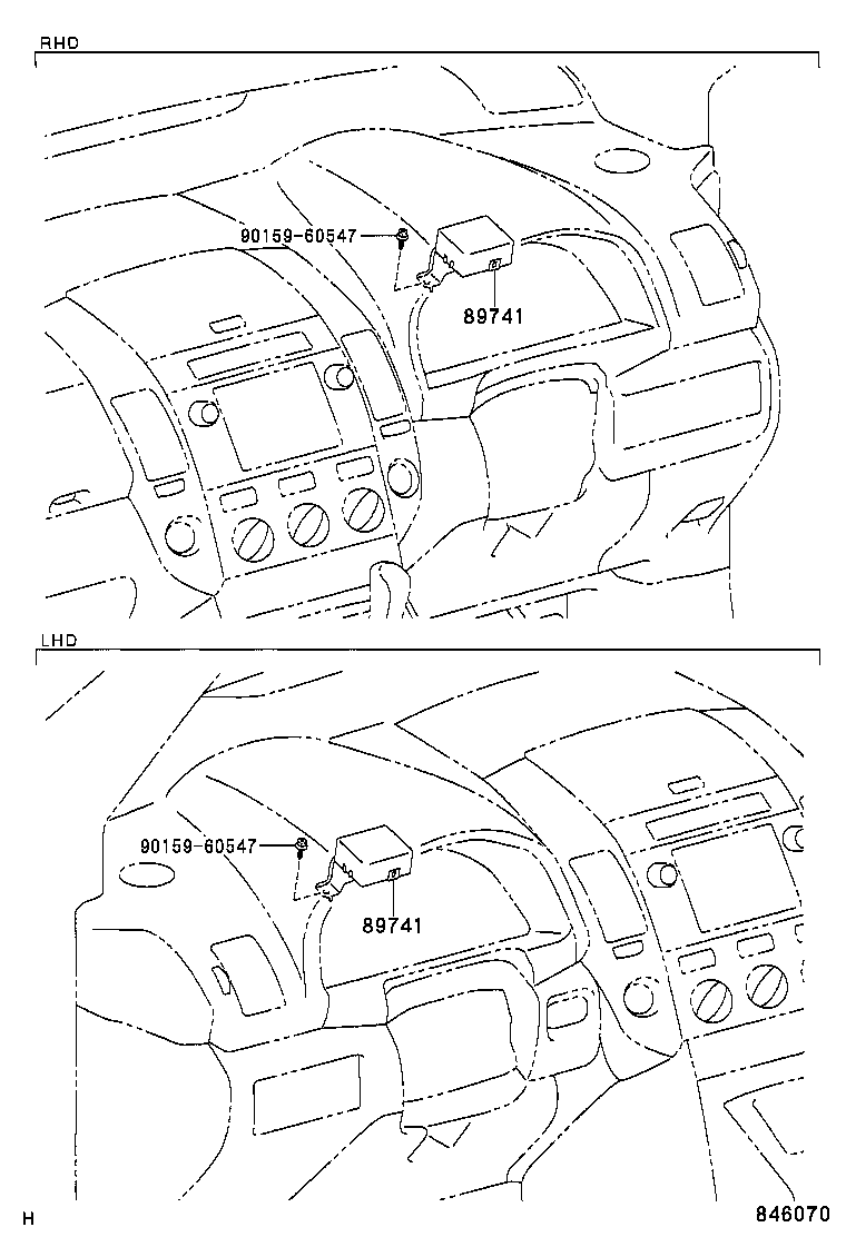 89741-0F010 RECEIVER, DOOR CONTROL product image
