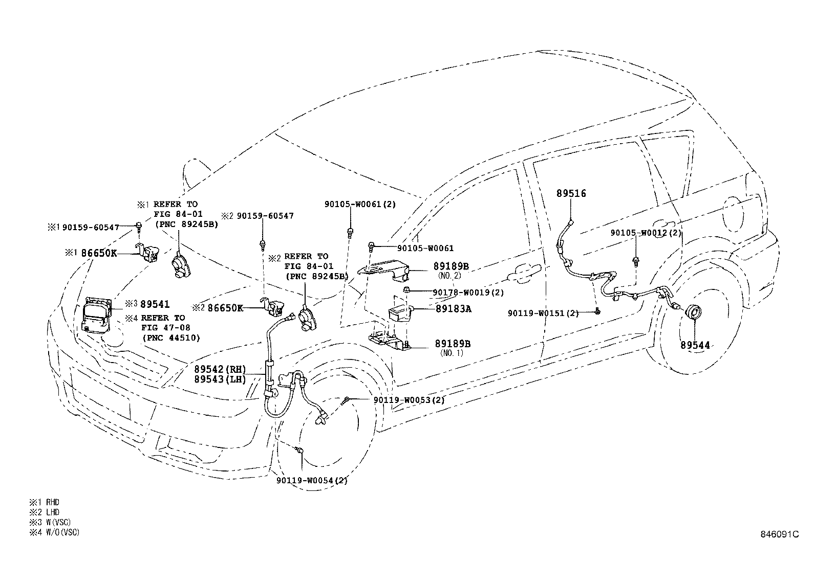 89541-0F010 COMPUTER, SKID CONTROL product image
