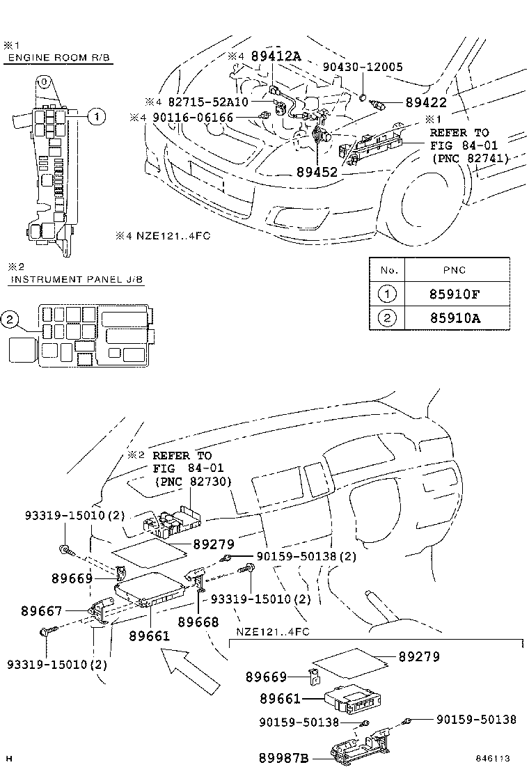 89661-12A30 COMPUTER, ENGINE CONTROL product image