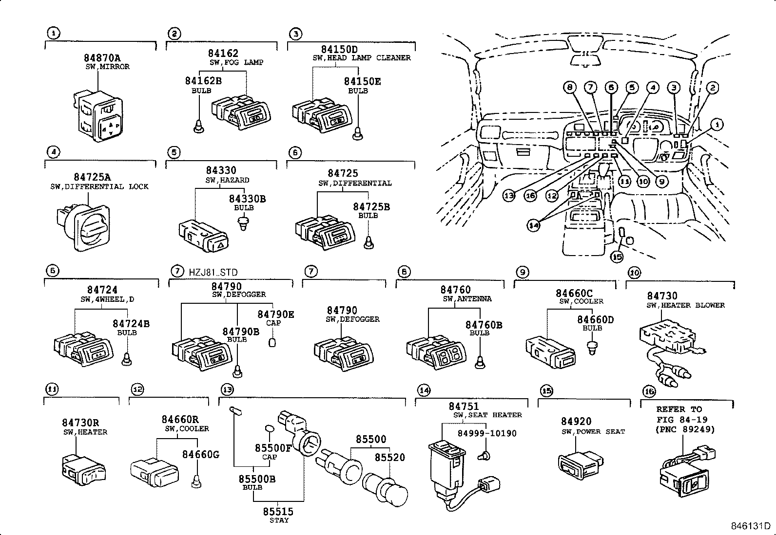 83320-69065 GAGE ASSY, FUEL SENDER product image