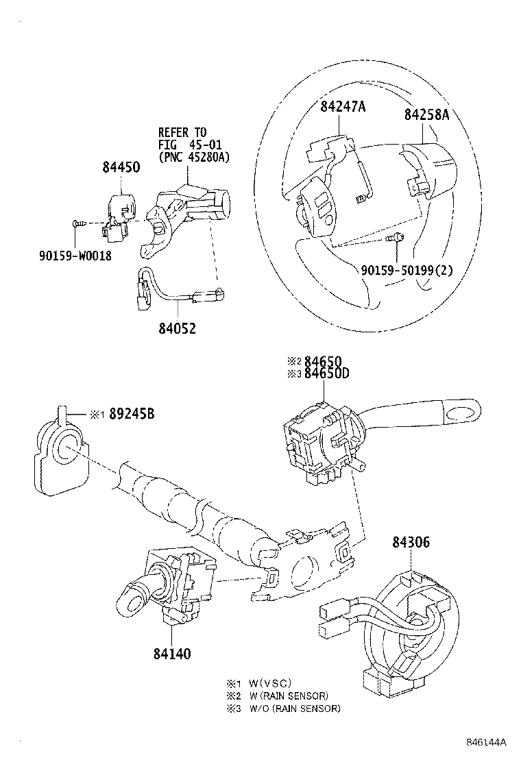 84820-02090 MASTER SWITCH ASSY, POWER WINDOW REGULATOR product image
