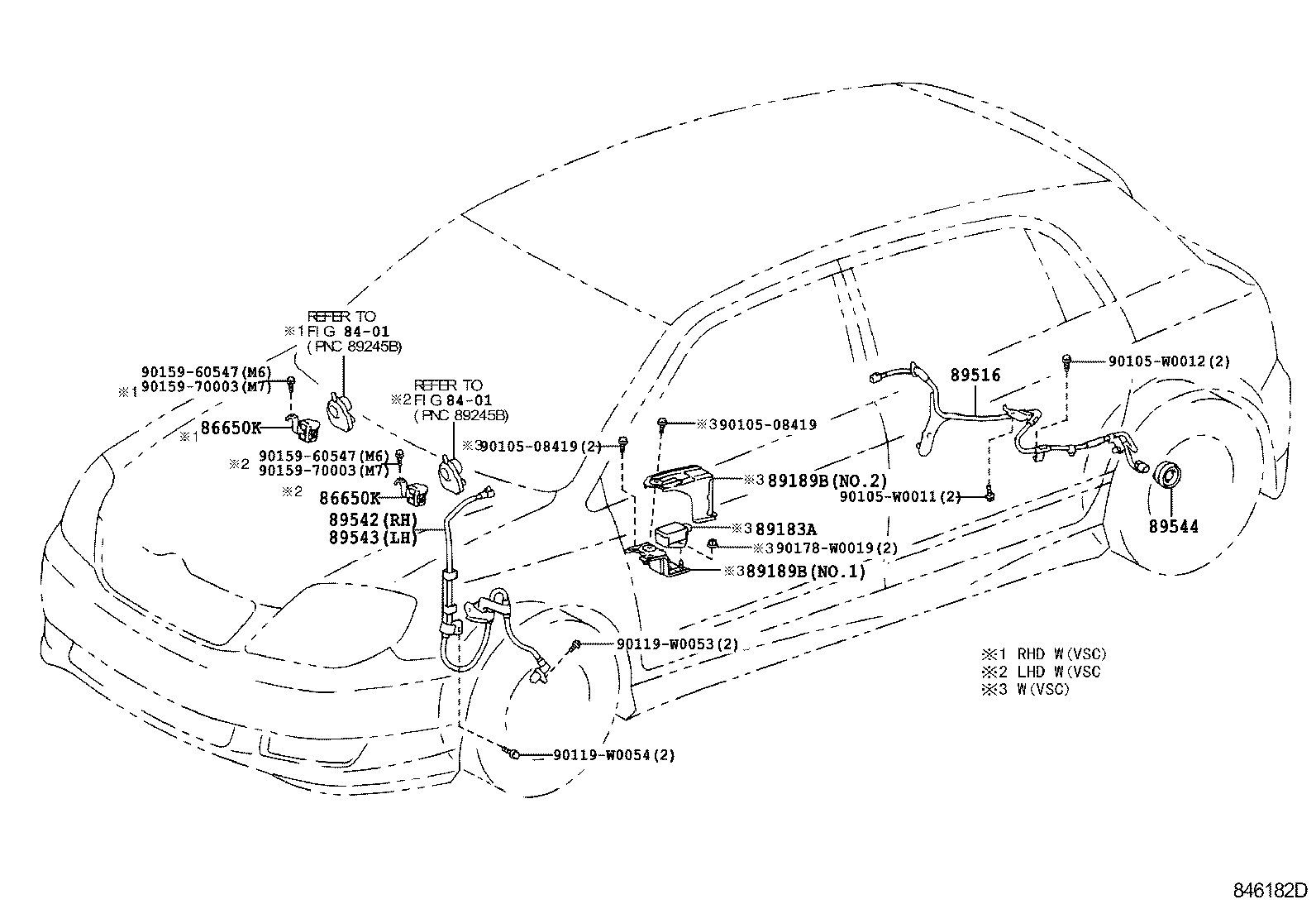 89544-02010 SENSOR, SKID CONTROL product image