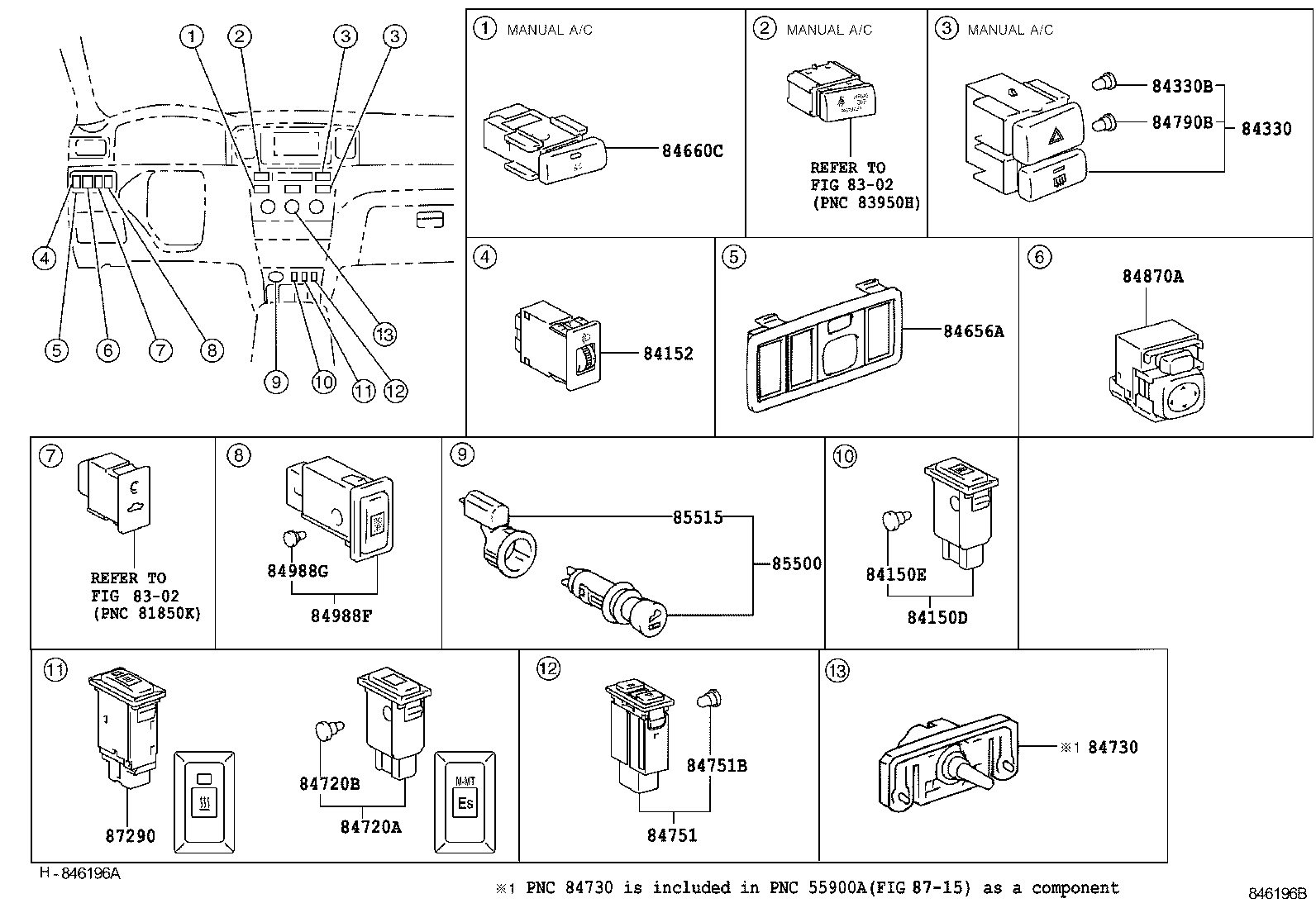 82641-02040 RELAY, INTEGRATION W/DOOR CONTROL product image