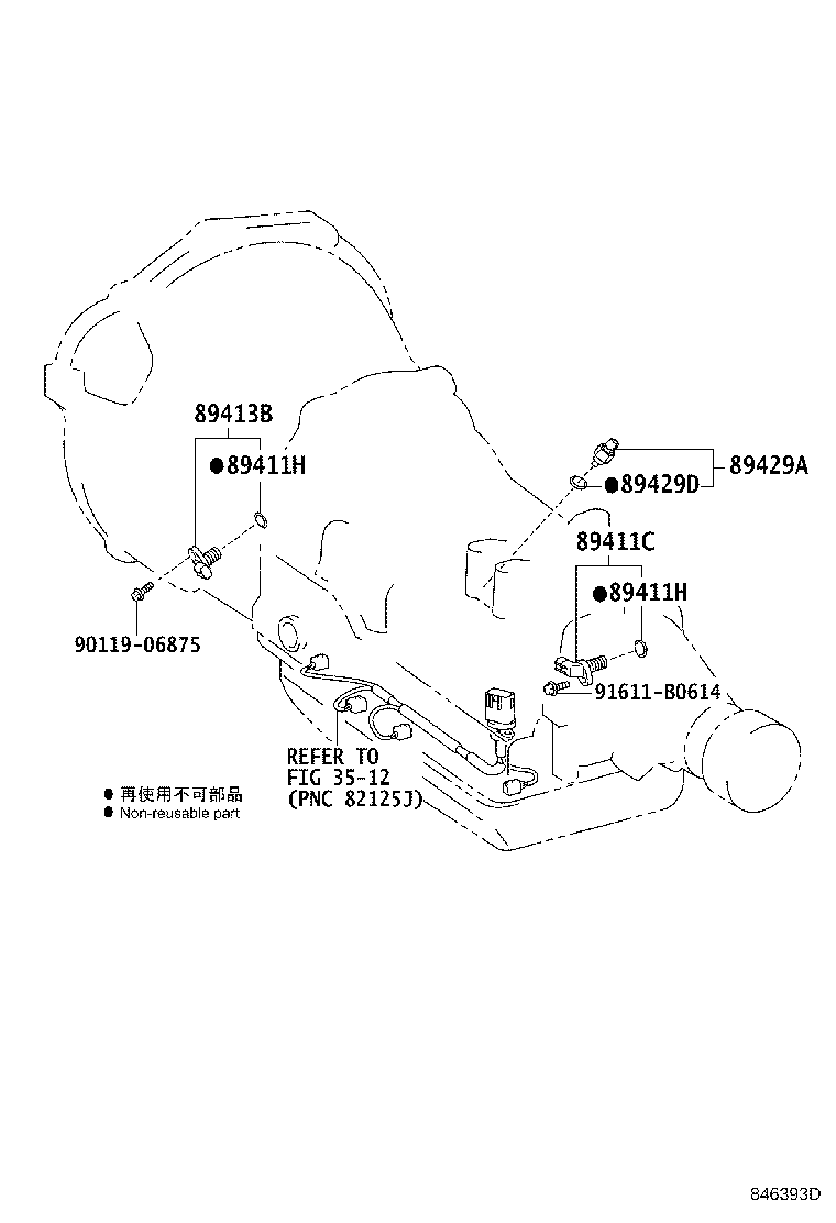 89429-35090 SENSOR, TEMPERATURE product image