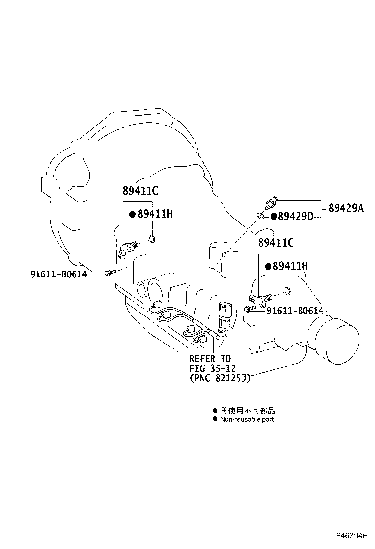 89429-35090 SENSOR, TEMPERATURE product image