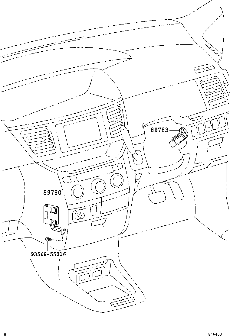 89780-28101 COMPUTER ASSY, TRANSPONDER KEY product image