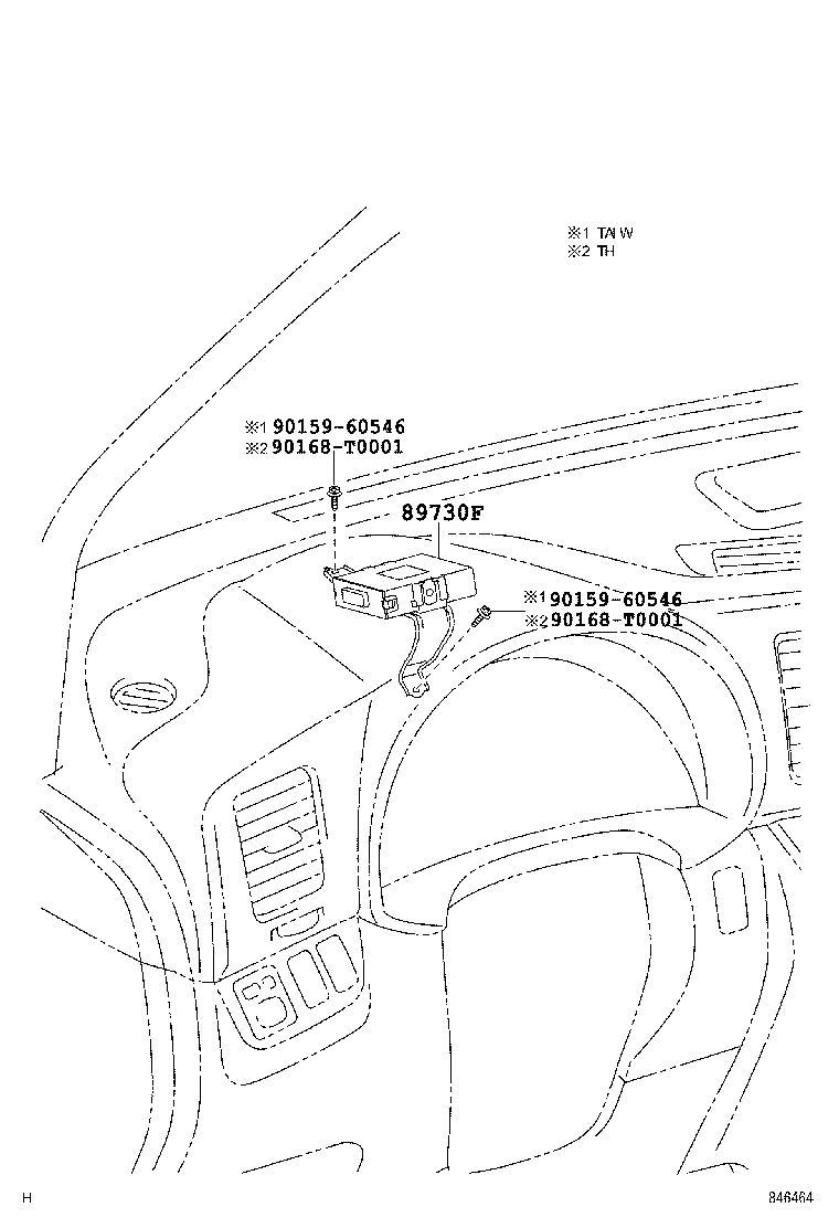 89991-68020 OSCILLATOR, DOOR ELECTRICAL KEY product image