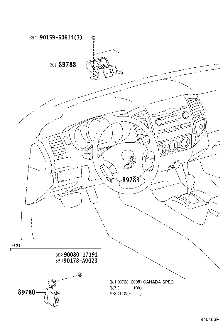 Toyota 89783-04010 AMPLIFIER, TRANSPONDER KEY