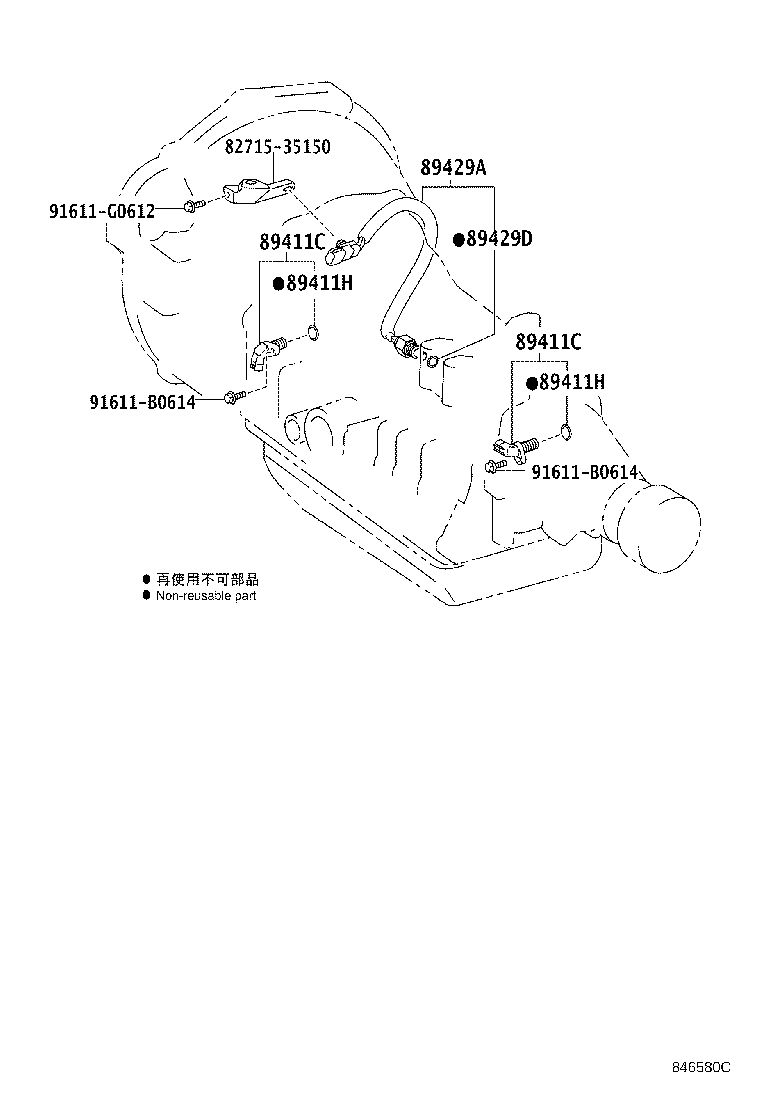 89429-35090 SENSOR, TEMPERATURE product image