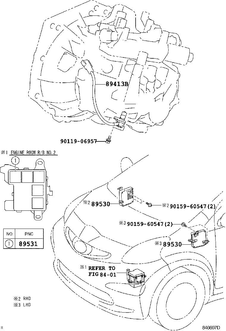 89413-70010 SENSOR, TRANSMISSION REVOLUTION product image