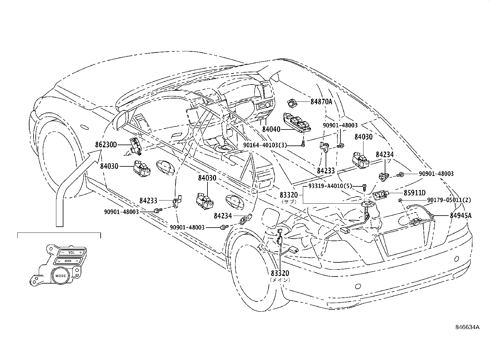 83320-22570 GAGE ASSY, FUEL SENDER product image