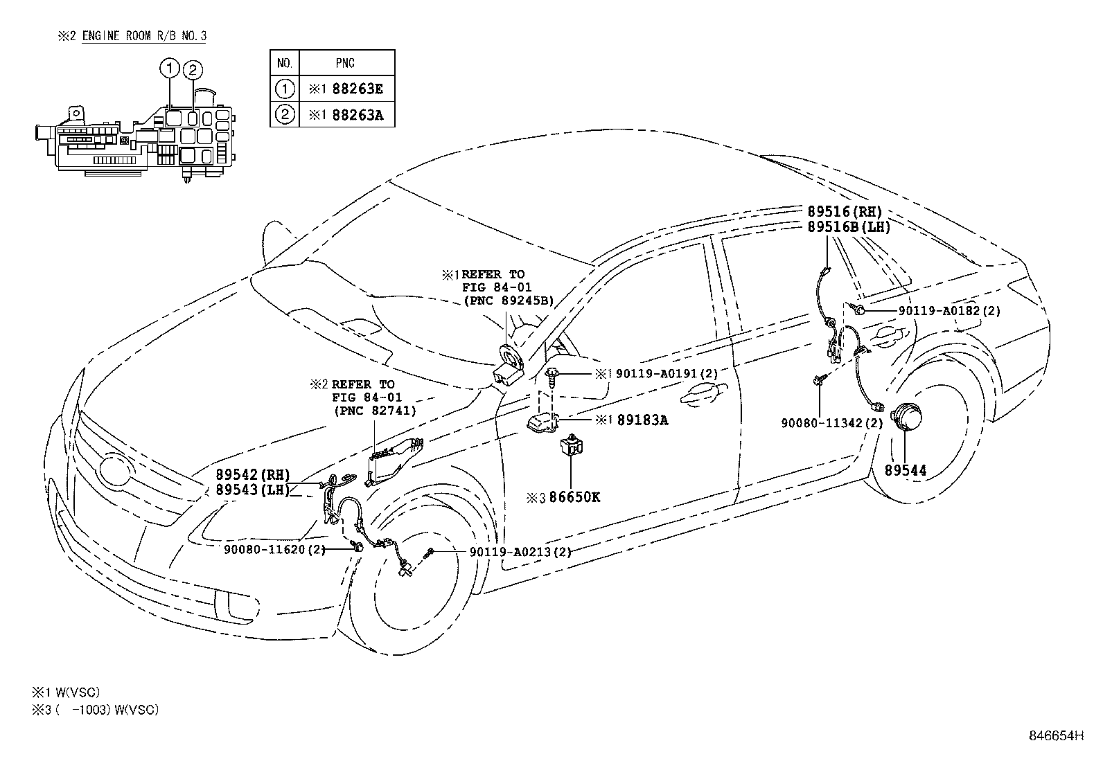 89544-06010 SENSOR, SKID CONTROL product image