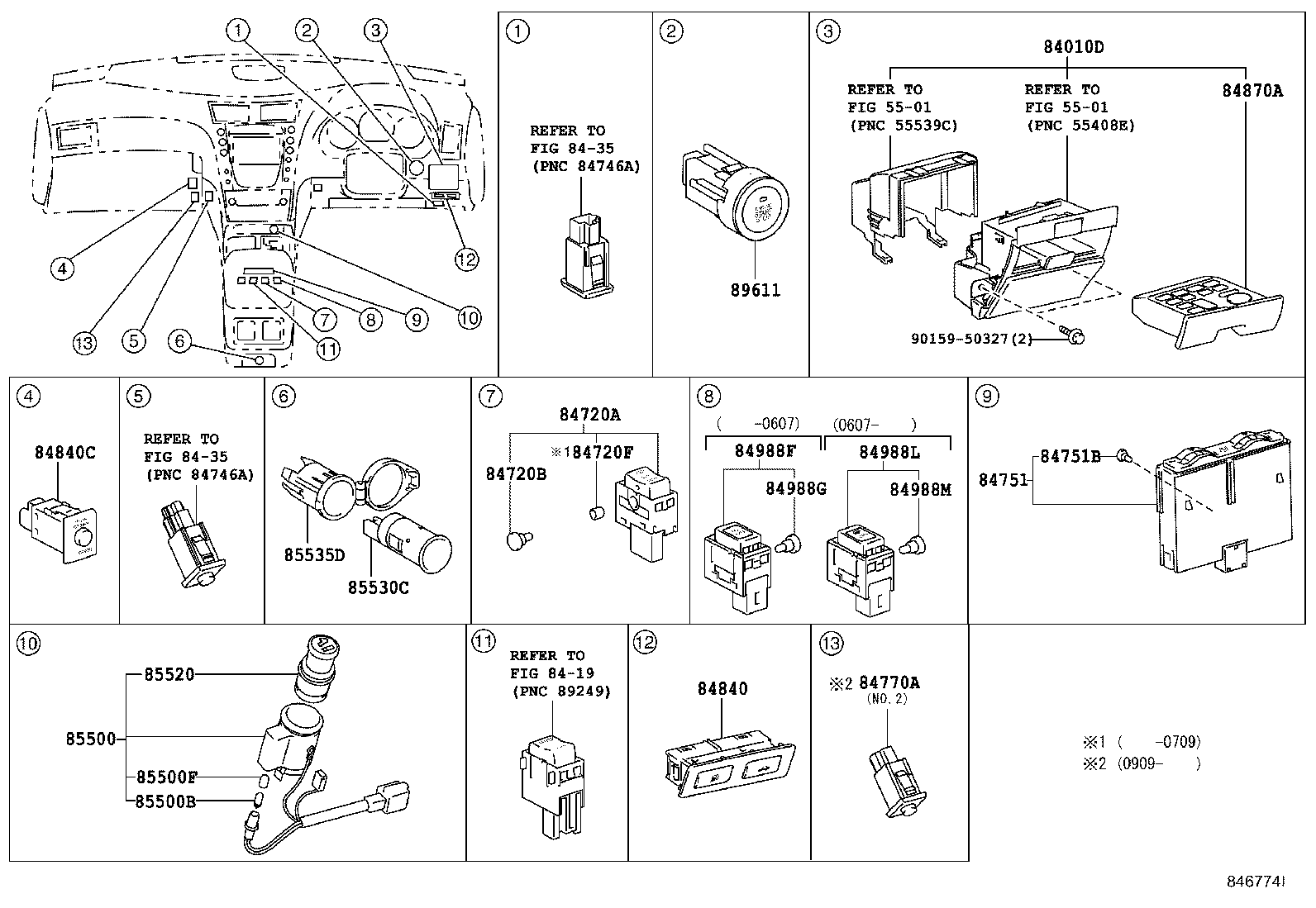 28850-31020 SENSOR ASSY, BATTERY CURRENT product image