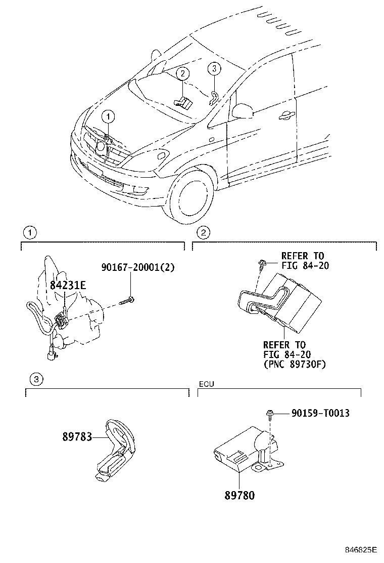 89780-71070 COMPUTER ASSY, TRANSPONDER KEY product image