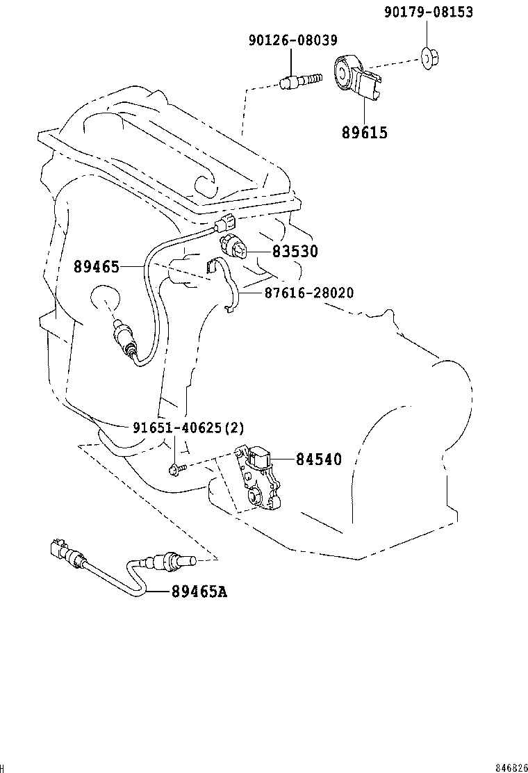 84152-21020 SWITCH, HEADLAMP LEVELING product image