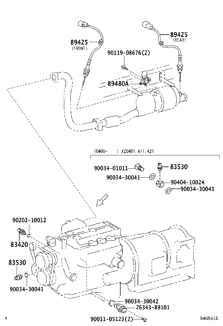 82662-37181 COVER, RELAY BLOCK, UPPER, NO.1 product image