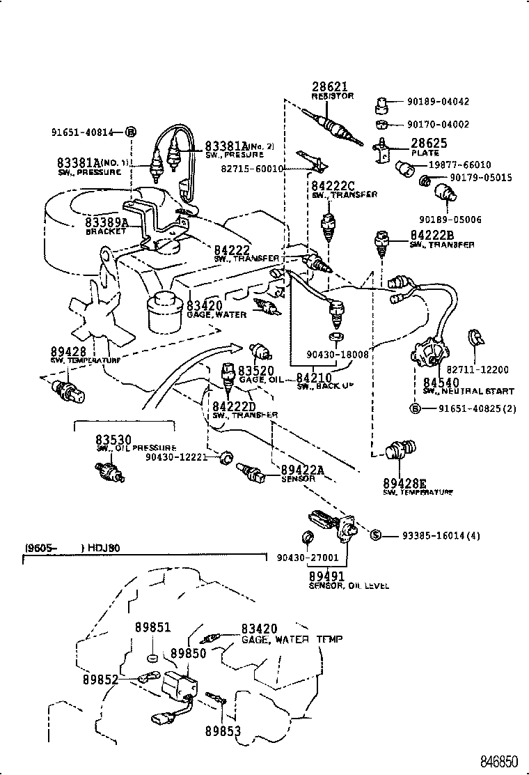 28610-17060 RELAY ASSY, GLOW PLUG product image