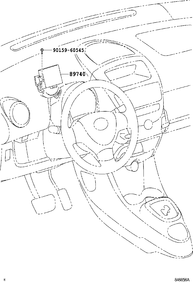 89740-0H021 COMPUTER ASSY, DOOR CONTROL W/RECEIVER product image