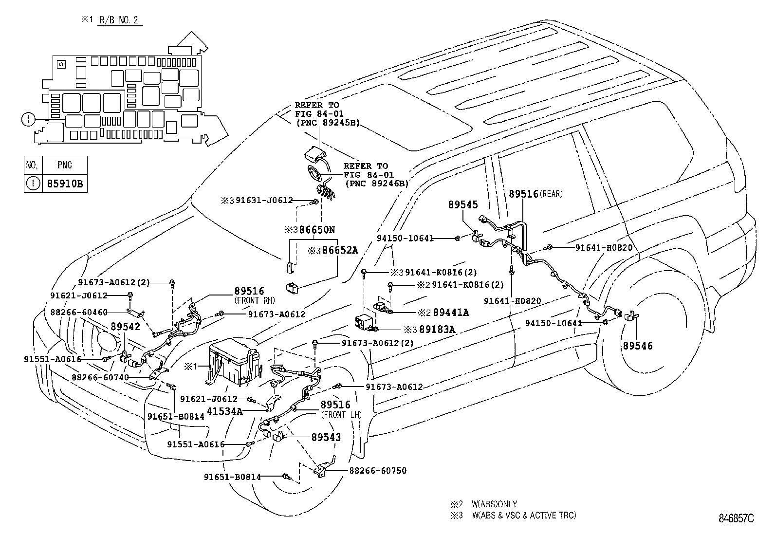 89540-60310 COMPUTER ASSY, SKID CONTROL product image